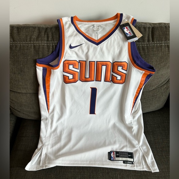 Nike Devin Booker Phoenix Suns Swingman Jersey Association Edition Men’s Sz: L - Picture 2 of 7
